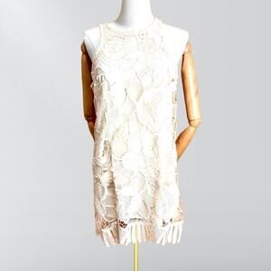 Revolve Lovers + Friends Caspian Bone Shift Dress